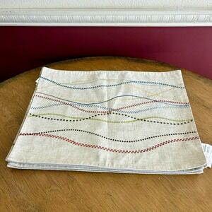 Better Homes & Gardens linen blend placemats set of 6